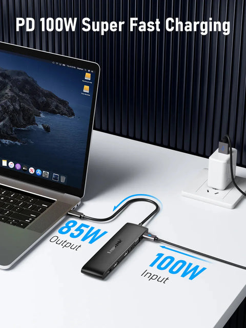 Lemorele TC97 – Estación Docking USB-C 12 en 1