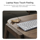 Teclado Inalámbrico Yesido KB11 78 Teclas Bluetooth + 2.4G Doble Modo Portátil