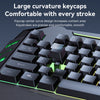 Teclado USB con Cable Yesido KB21 104 Teclas Retroiluminado LED Efecto Breathing