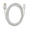 Cable Tecmaster Micro Usb 2,5 Metros Reforzado