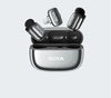 Boya BOYAMINI 2-01 Sistema de Micrófono Inalámbrico para 2 Personas Lightning y USB-C con Caja de Carga, Lunar Silver (Brillante)