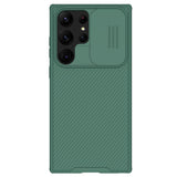 Carcasa NILLKIN Black Mirror Pro CamShield para Samsung Galaxy S23 Ultra 5G color verde