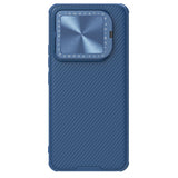 Carcasa NILLKIN Black Mirror CD Texture para Xiaomi 14 color azul